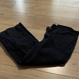 Women's Black Ankle Jeans